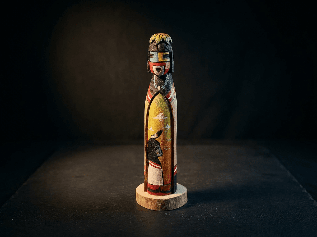 White Chin Kachina #035 - image 1 of 1
