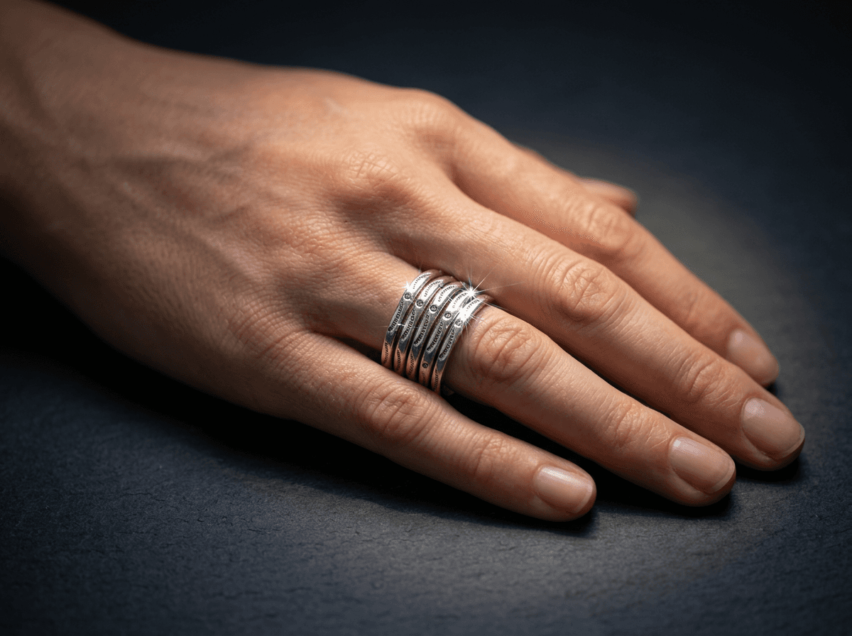 Sterling Silver Ring - Size 9.5 #013 - image 1 of 1