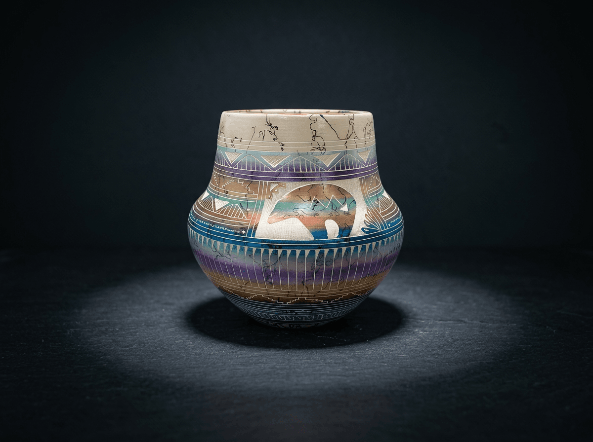 Pottery - 6 in. #026 - image 1 of 1