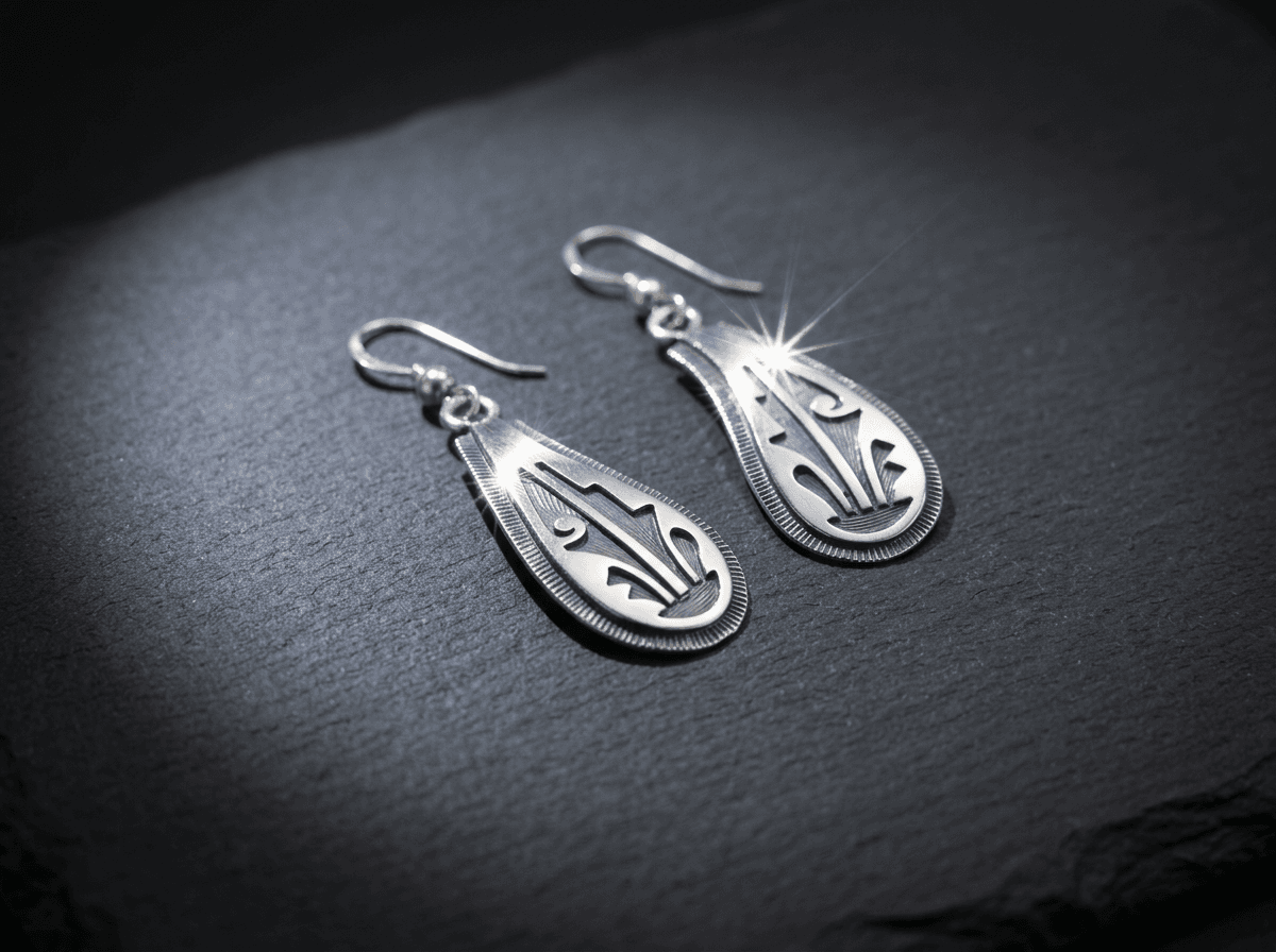 Sterling Silver Earrings - Dangle #002 - image 1 of 1