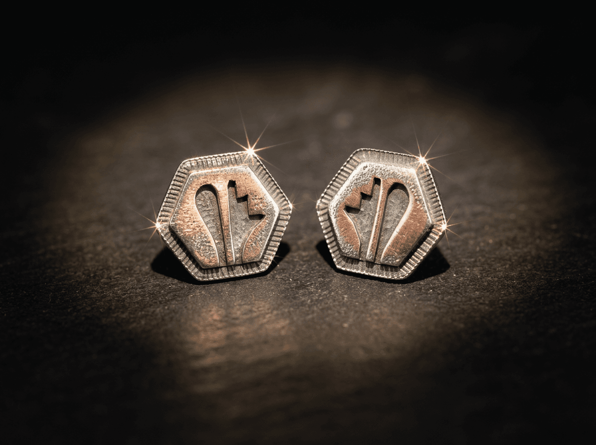 Sterling Silver Earrings - Post #010 - image 1 of 2