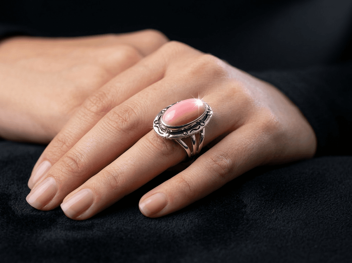 Sterling Silver Conch Shell Ring - Size 10.5 #036 - image 1 of 1