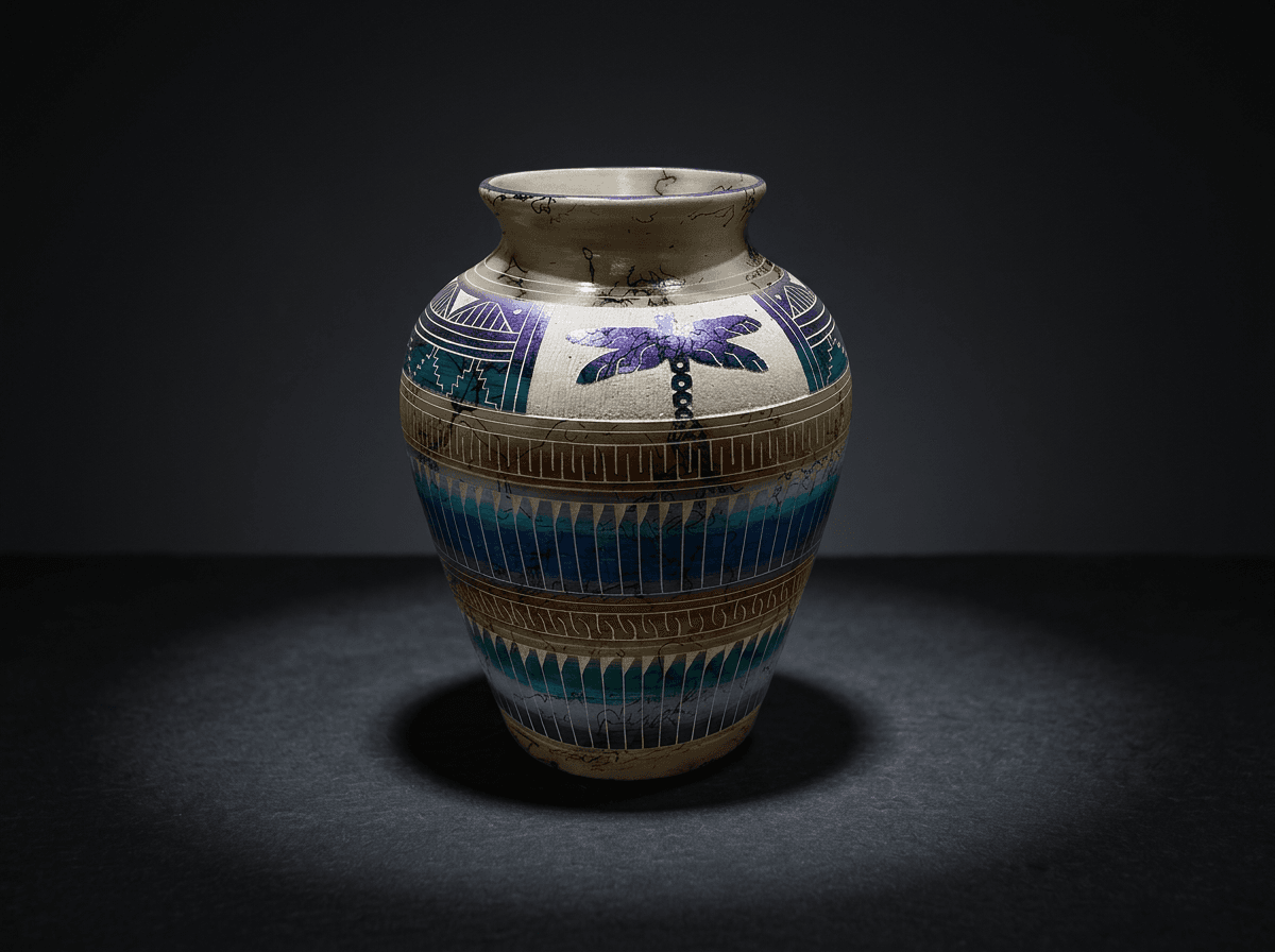 Pottery - 6 in. #027 - image 1 of 1