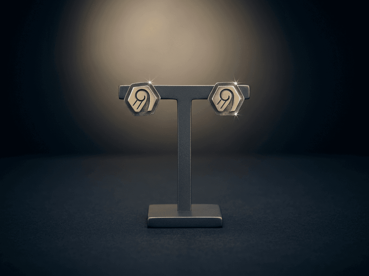 Sterling Silver Earrings - Post #011 - image 1 of 1