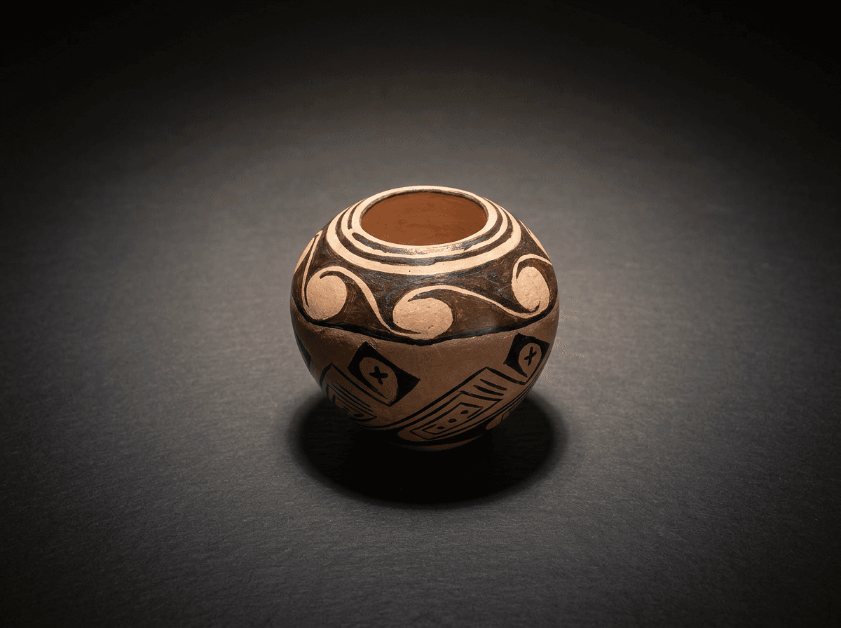 Pottery - 3.5 in. #037 - image 1 of 1